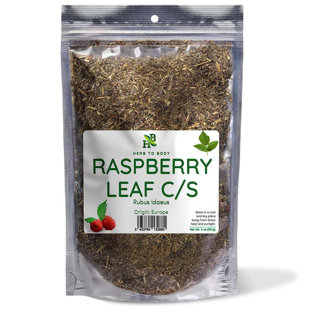 Herb To Body Raspberry Leaf Cut & Sifted Dried Herb 4oz