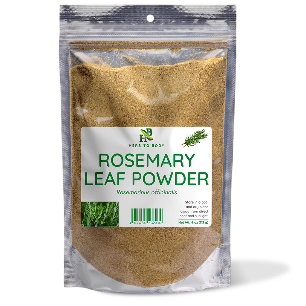 Herb To Body Rosemary Leaf Powder Ground 4 oz