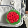 1pcs Cute Fruit Coin Purse, Orange Money Bag, Watermelon Coin Bag, Strawberry Storage Bag, Girl's Small Purse, Girlfriend Gift