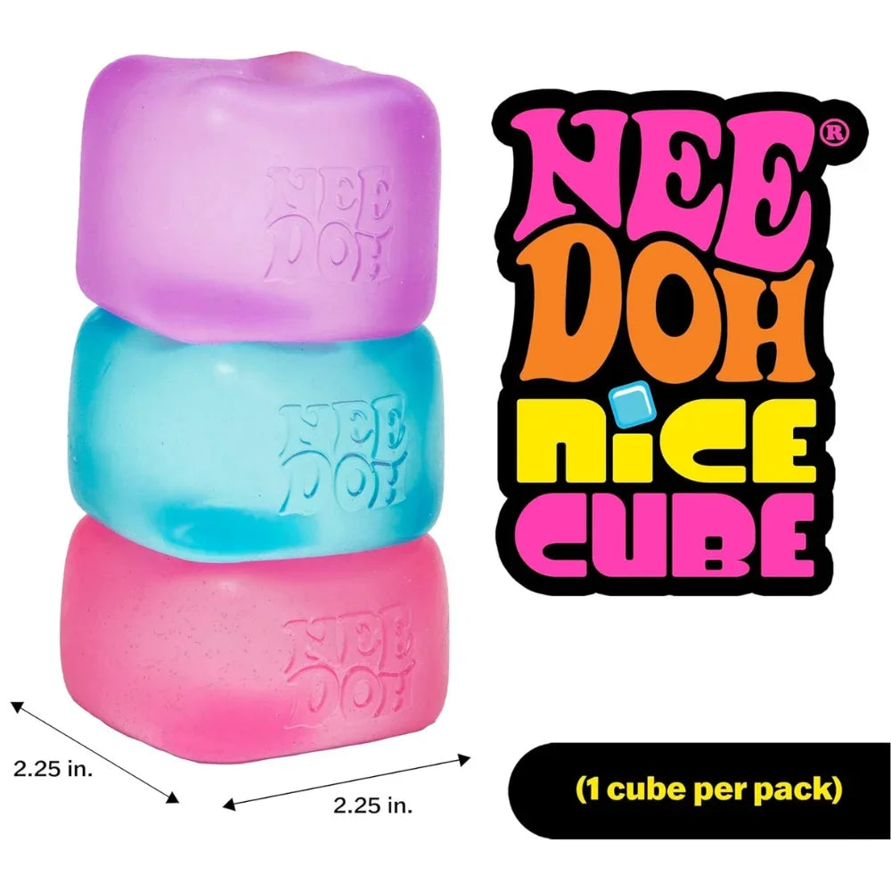 @ Trending Nee Doh Jellyfish & Cube Squish Toy, Soft Jelly Squeeze Stress Relief Fidget Toy, Sensory NeeDoh for Kids & Adults ##