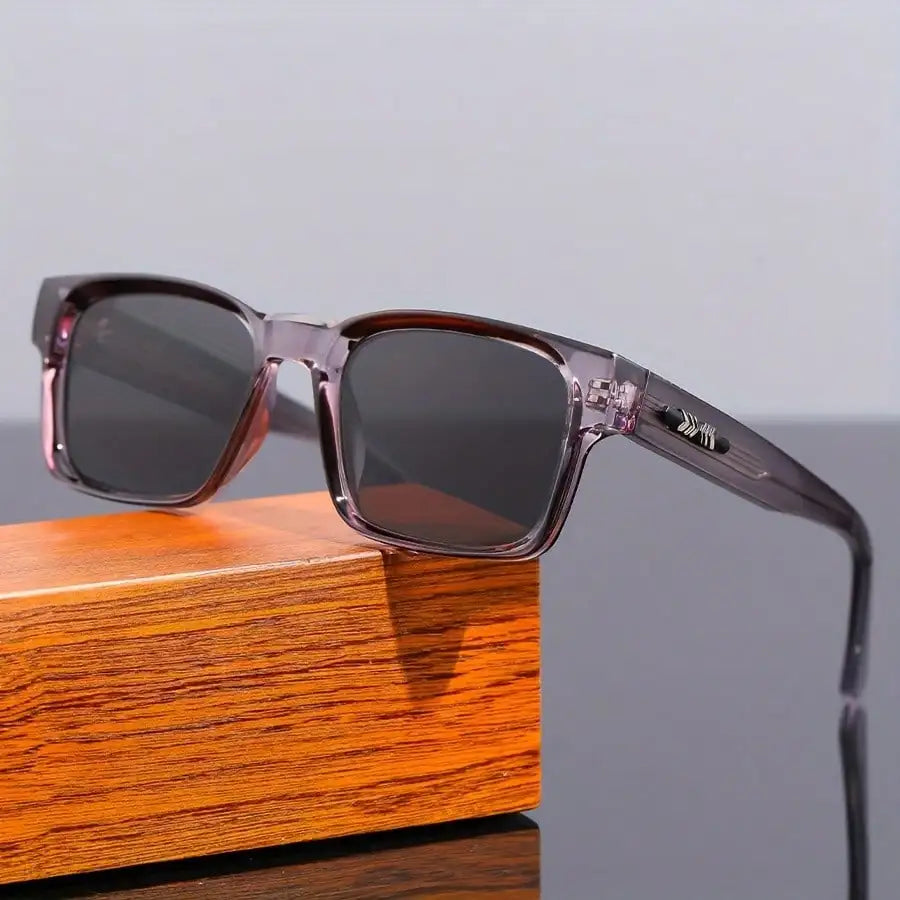 Square Frame Multi-Color High-End Glasses, New Retro Square Frame Glasses, Unisex Daily Outdoor Party Decoration, Great Gift
