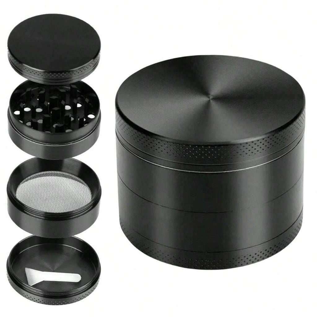 Metal Herb Grinder 4-layer Manual Spice Mill Pepper Mortar Bud Crusher Gift Grass Tobacco Grinder Smoking Cigarette Accessories