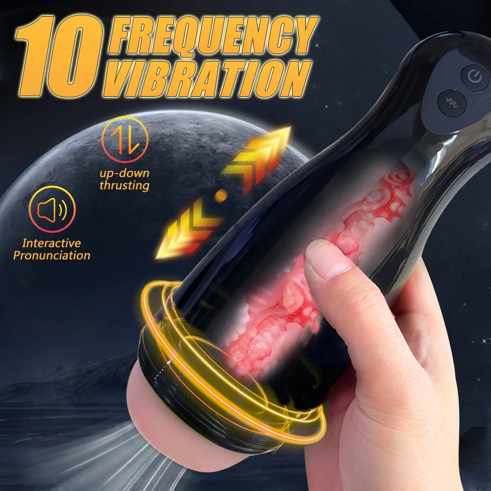 Sex Toys for Men Automatic Male Masturbator Cup Blowjob Sucking Sex Machine Suction Blowjob Vagina Masturbation Adult Supplies