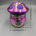 2.5inch/63mm Cat Herb Grinder 4-layer Manual Spice Mill Mushroom Crusher Raw Grass Tobacco Grinder Smoking Cigarette Accessories