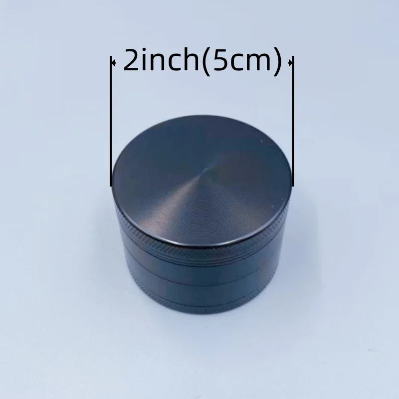 Metal Herb Grinder 4-layer Manual Spice Mortar Mill Pepper Bud Crusher Raw Grass Tobacco Grinder Smoking Cigarette Accessories