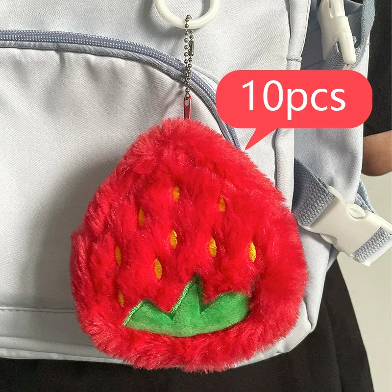 1pcs Cute Fruit Coin Purse, Orange Money Bag, Watermelon Coin Bag, Strawberry Storage Bag, Girl's Small Purse, Girlfriend Gift