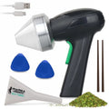 Monster 3.5g Electric Herb Grinder. Large Capacity Portable Metal Herbal Machine and Spice Mill for the Kitchen Silver