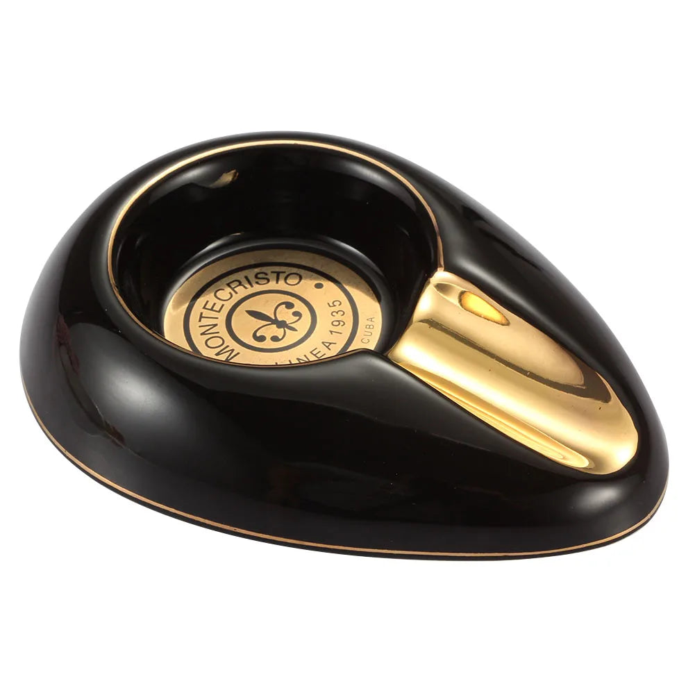 GALINER Ceramic Cigar Ashtray Mini Portable New Designed Ashtray Travel Smoking Accessories