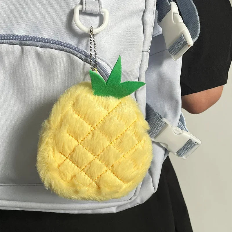 1pcs Cute Fruit Coin Purse, Orange Money Bag, Watermelon Coin Bag, Strawberry Storage Bag, Girl's Small Purse, Girlfriend Gift