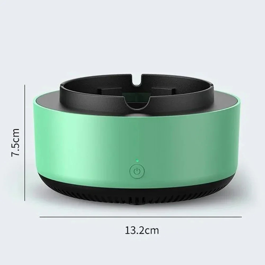 Professional Portable Smokeless Ashtray with Triple Filtration 98% Smoke Removal for Home Office Car Travel Odor Eliminator