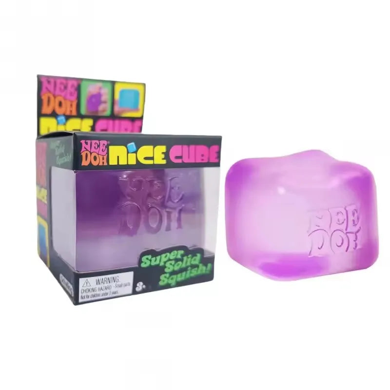 @ Trending Nee Doh Jellyfish & Cube Squish Toy, Soft Jelly Squeeze Stress Relief Fidget Toy, Sensory NeeDoh for Kids & Adults ##