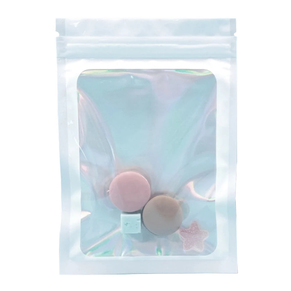 100Pcs Matte Black Mylar Foil Zip Lock Bag for iphone 14 pro case Hang Hole Reusable Tear Notch Food Storage Packaging Pouches