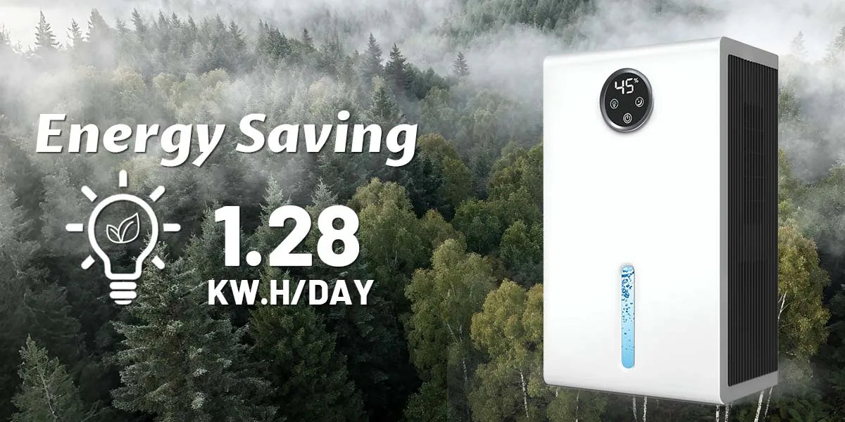 Dehumidifier for Home for Bedroom with 1000 sq.ft 120 OZ Water Tank,Dehumidifiers for Bathroom Basement,Auto Shut Off