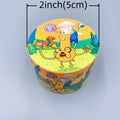 2inch Cartoon Herb Grinder Metal 4-Layer Manual Spice Mortar Pestle Pepper Mill Raw Grass Tobacco Grinder Smoking Accessories
