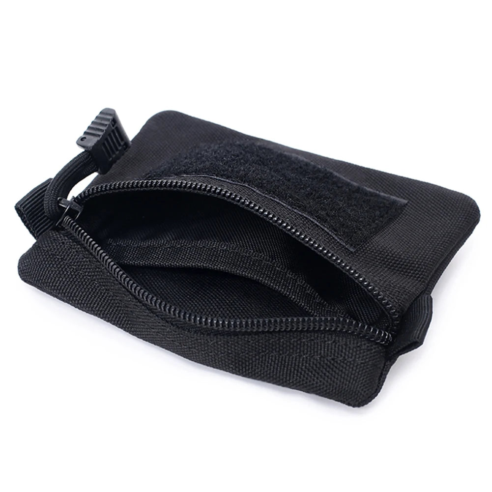 Hot Sale Coin Purses Wear-resistant Multi-function Outdoor Hiking Molle Pouch Wallet Waterproof Portable Travel Zipper Waist Bag