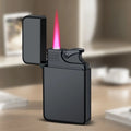 Gold Dragon Metal Torch Lighter Windproof Outdoor Survival Butane Jet Lighter Adjustable Flame for Camping BBQ Gift No Gas