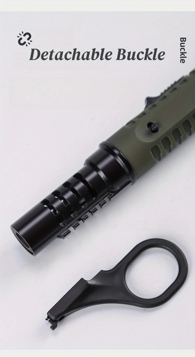 Outdoor Camping Portable Gas Lighter High Firepower Windproof Torch Lighter Adjustable Flame Size for Men's Gift Camping BBQ