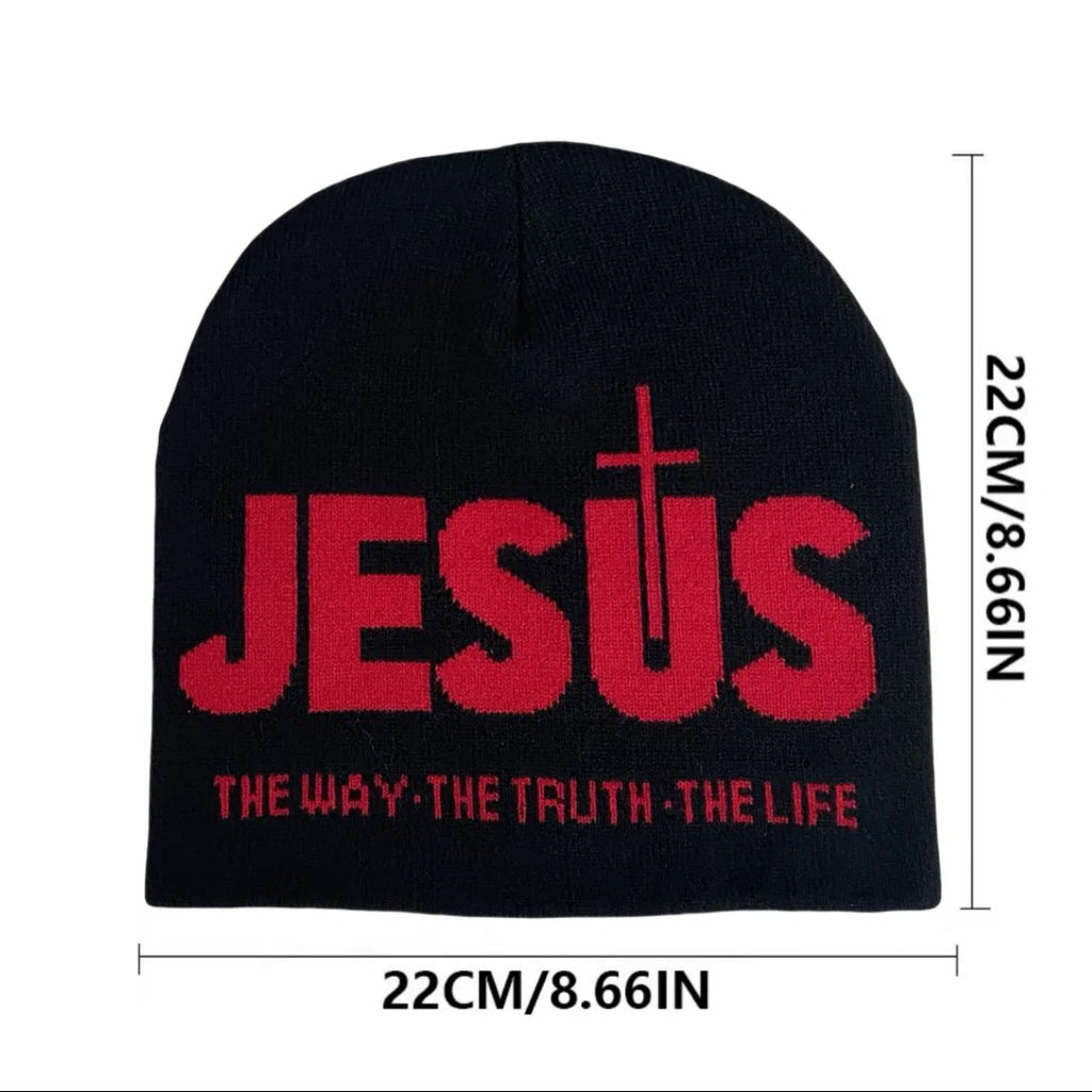 letters knitted hat fall and winter new outdoor travel windproof ear protection multifunctional headset cold cap men and