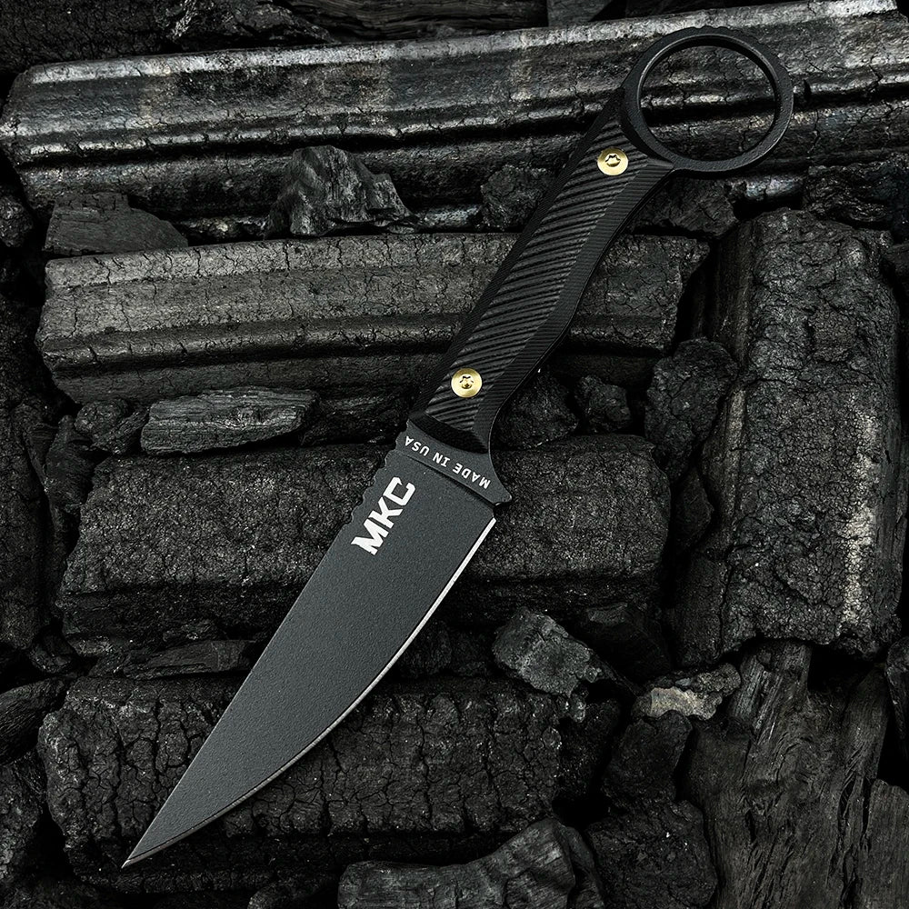MKC WARGOAT Fixed Blade Knife Magnacut Stainless Steel blade G-10 Handle tactical knife Outdoor Hunting self defense EDC Knife