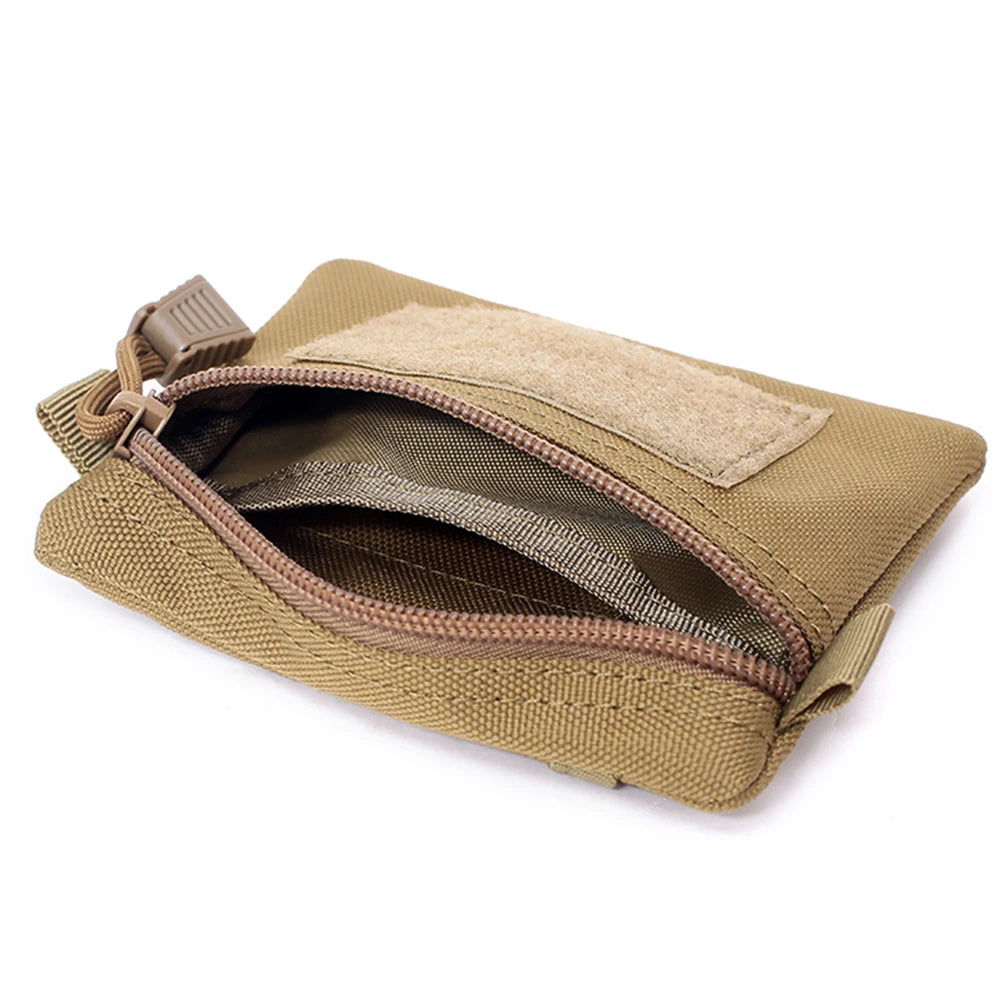 Hot Sale Coin Purses Wear-resistant Multi-function Outdoor Hiking Molle Pouch Wallet Waterproof Portable Travel Zipper Waist Bag