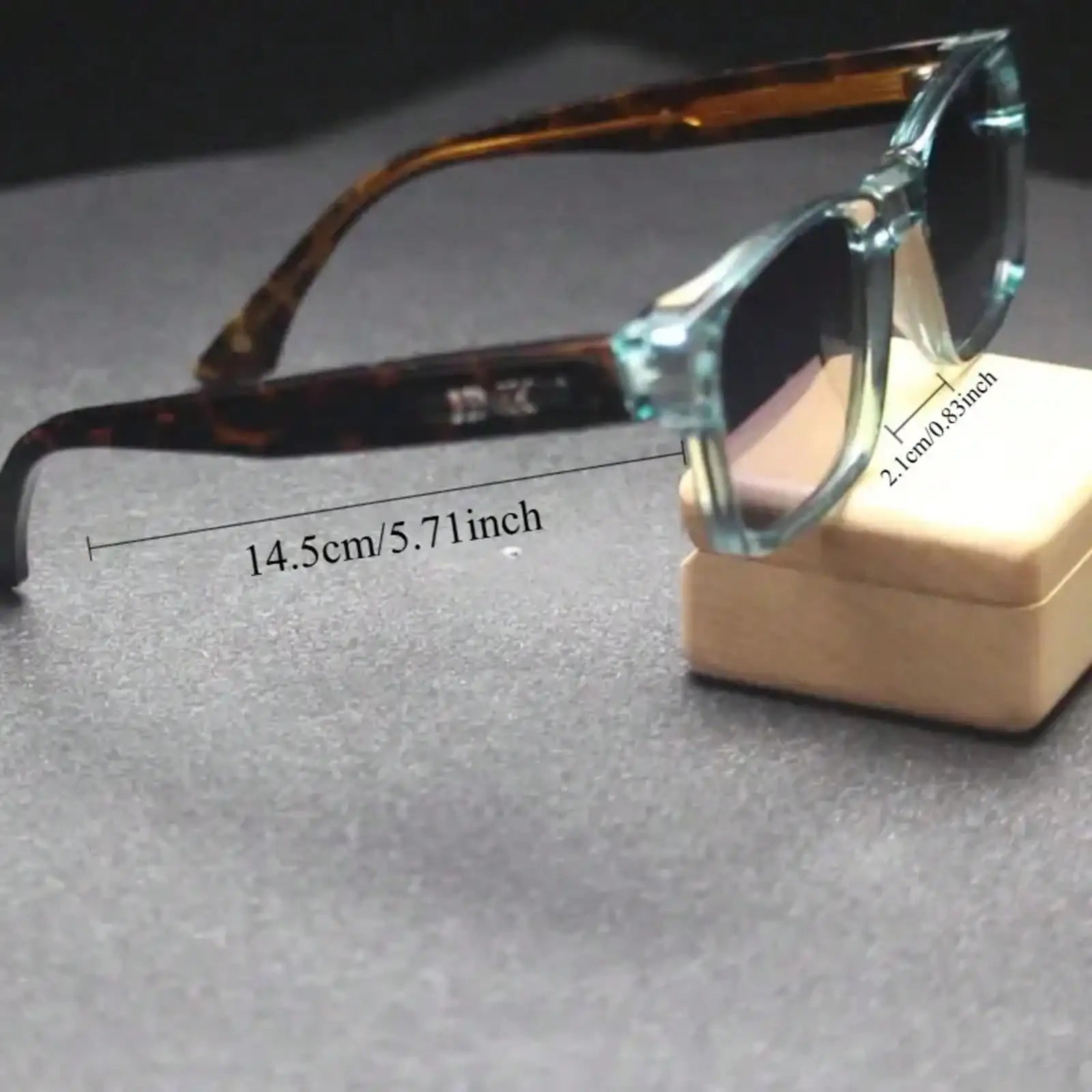 Square Frame Multi-Color High-End Glasses, New Retro Square Frame Glasses, Unisex Daily Outdoor Party Decoration, Great Gift