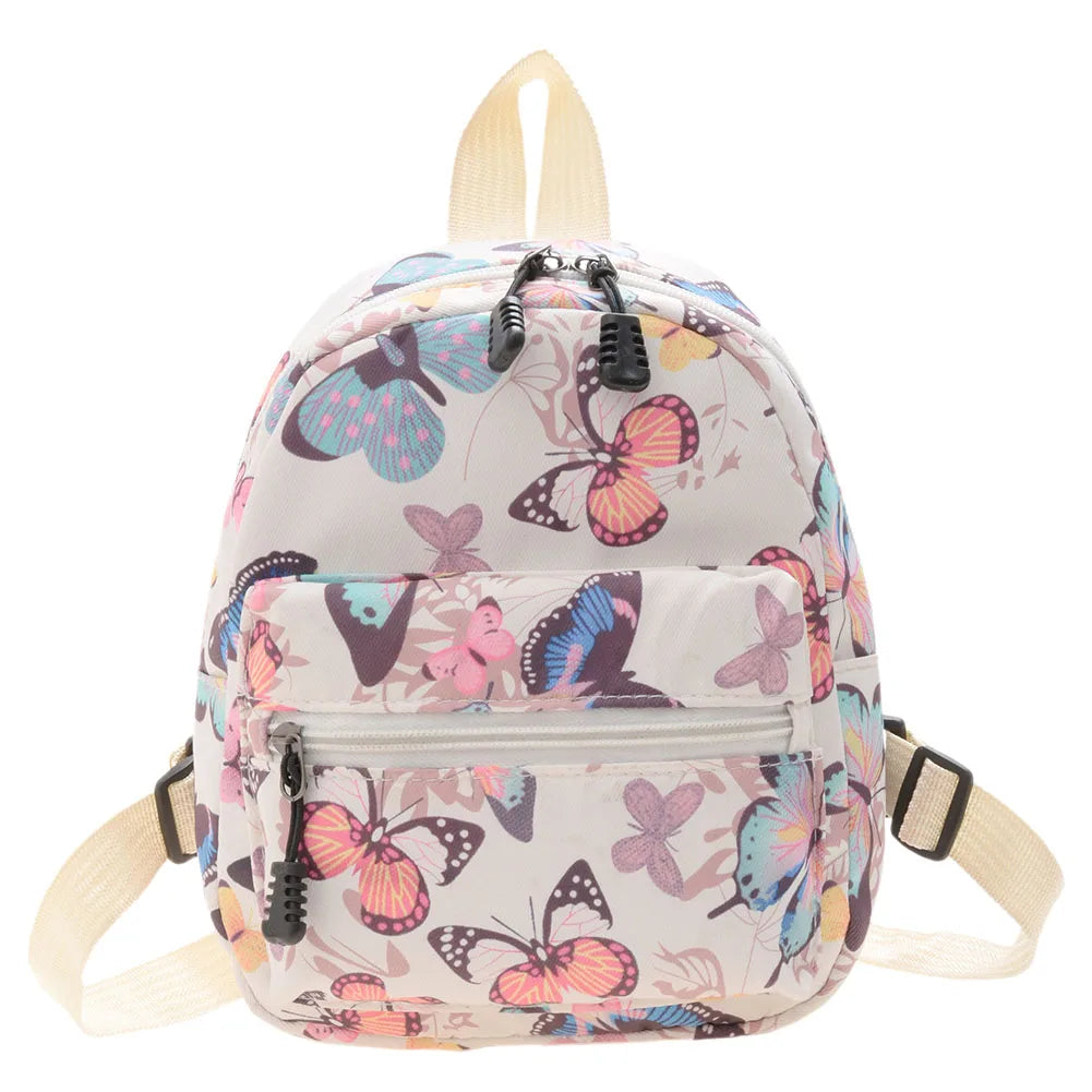 Stylish Women Backpack Preppy Style Animal Pattern Printing Nylon Handbags Leisure Student School Large Knapsacks Backpacks