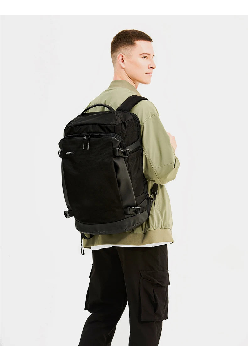 Travel Backpack For Air Travel,Durable Large 30L TSA Flight Approved Carry-on Luggage Hand,Water Resistant Business Rucksack,Wee