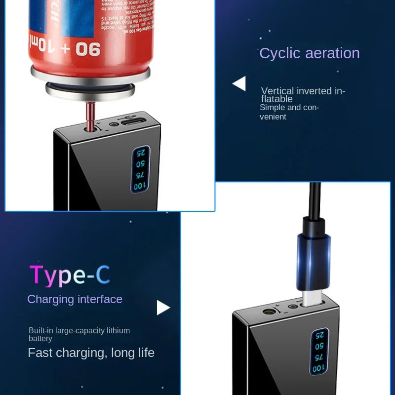 Double Purpose Electric Lighter Butane Gas Torch Lighter Windproof Dual Arc Lighters Smoke Cigarette Gadgets for Men Gifts Box