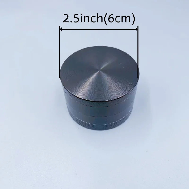 Metal Herb Grinder 4-layer Manual Spice Mortar Mill Pepper Bud Crusher Raw Grass Tobacco Grinder Smoking Cigarette Accessories