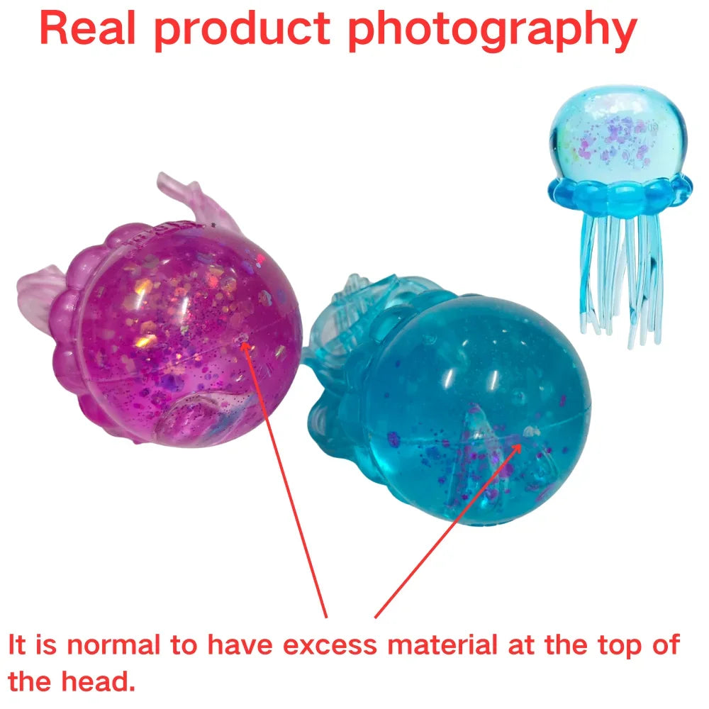 @ Trending Nee Doh Jellyfish & Cube Squish Toy, Soft Jelly Squeeze Stress Relief Fidget Toy, Sensory NeeDoh for Kids & Adults ##