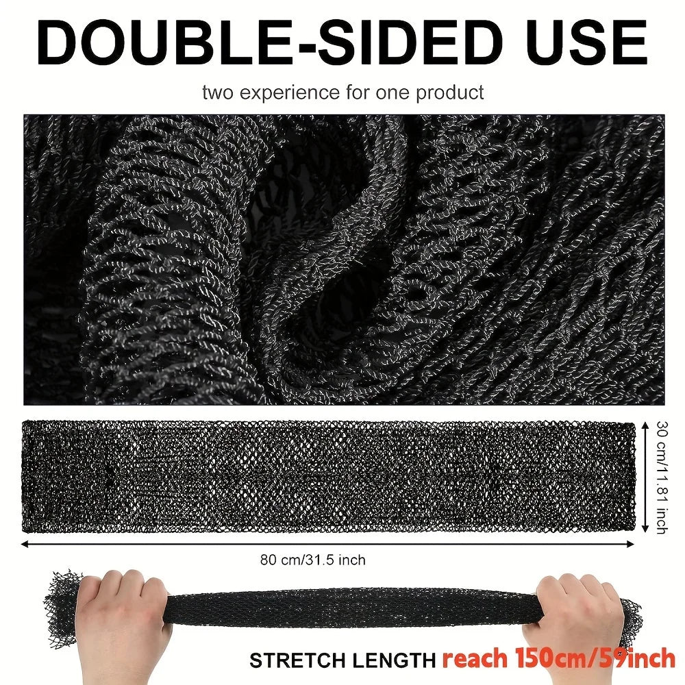 3pcs,African net Sponge,African exfoliating net,African Bathing Sponge,African wash net, African Ghana Sapos scrubbing washcloth