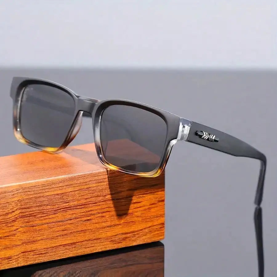 Square Frame Multi-Color High-End Glasses, New Retro Square Frame Glasses, Unisex Daily Outdoor Party Decoration, Great Gift