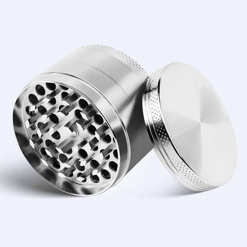 2.5" 63MM Dry Herb Grinder Metal 4-layer Tobacco Grinder Spice Miller Crusher Zinc Alloy Smoke Accessories