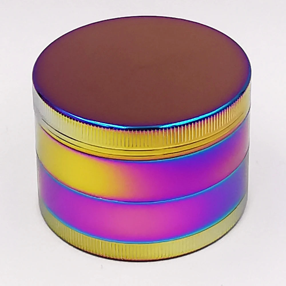 2.5" 63MM Dry Herb Grinder Metal 4-layer Tobacco Grinder Spice Miller Crusher Zinc Alloy Smoke Accessories