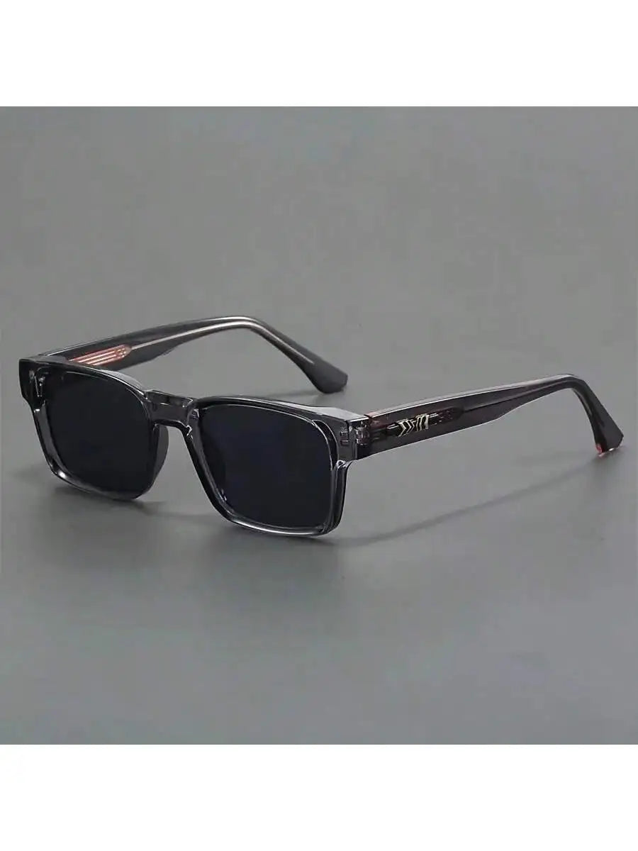 Square Frame Multi-Color High-End Glasses, New Retro Square Frame Glasses, Unisex Daily Outdoor Party Decoration, Great Gift
