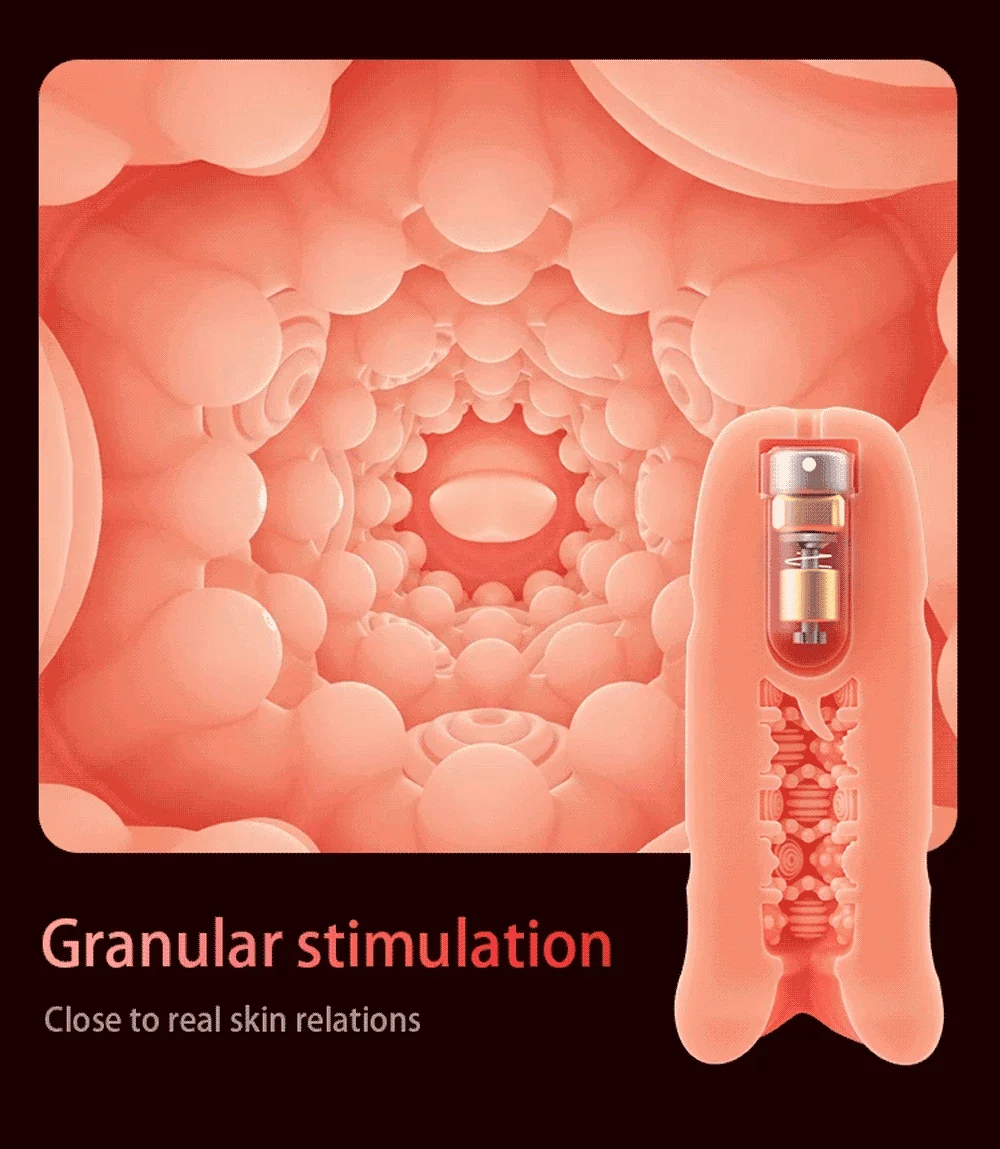 Automatic Male Masturbator Cup for Men Tongue Licking Vibrator Penis Trainer Exerciser Vagina Vacuum pump Sex Toys For Adult Men