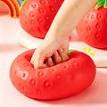 Slow-Rebound Strawberry Stress-Relief Toy – Moldable Stress Ball, Suitable for Adults and as a Gift for Friends
