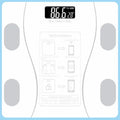 Smart Bluetooth Body Fat Scale, Digital Bathroom Weight Scale with App for Body Composition Analysis & Health Tracking