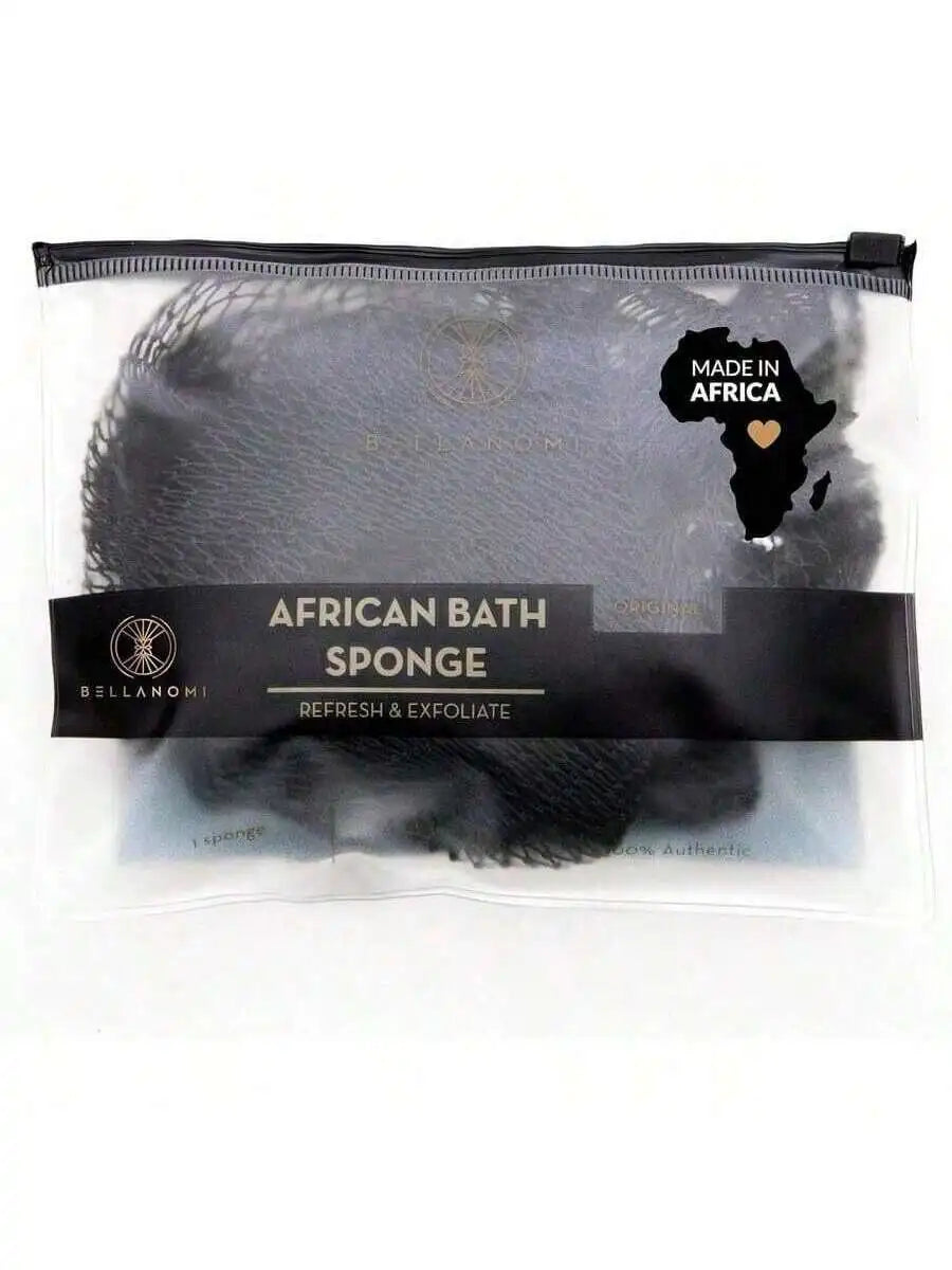 African Exfoliating Net Sponge, Authentic, Ly Sourced From Nigeria, 45 Inches Long, Back Scrubber For Daily Use (Indigo),2327502