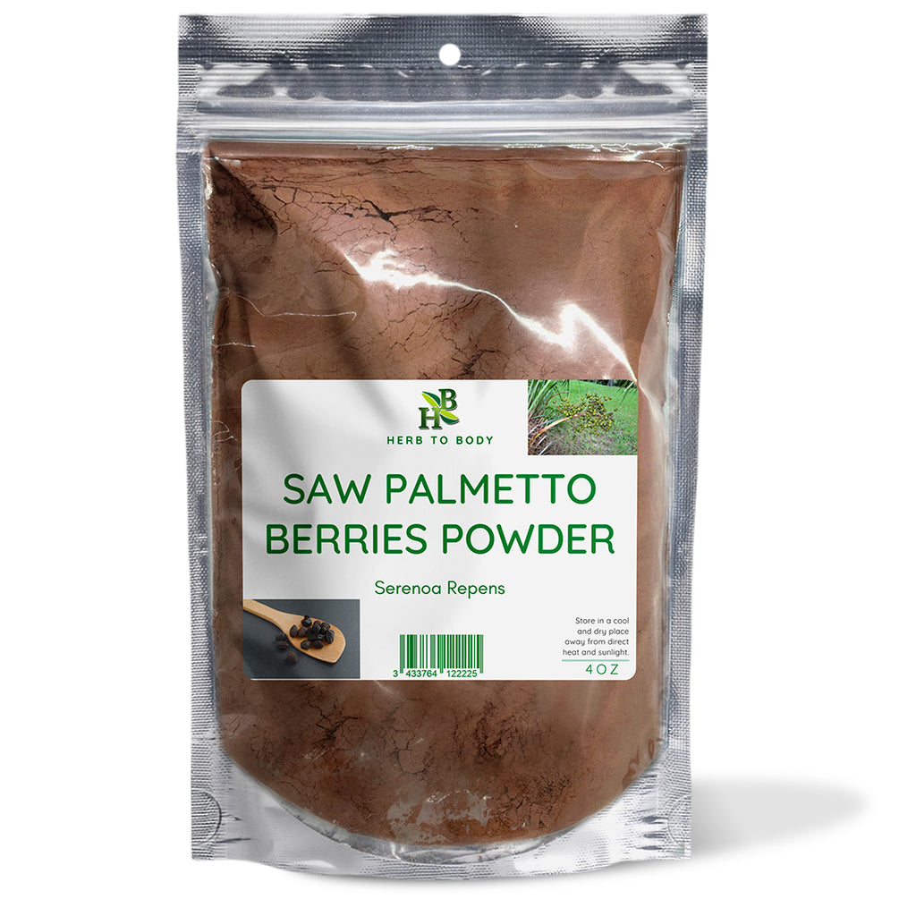 Herb To Body Saw Palmetto Berries Powder Whole Supplement