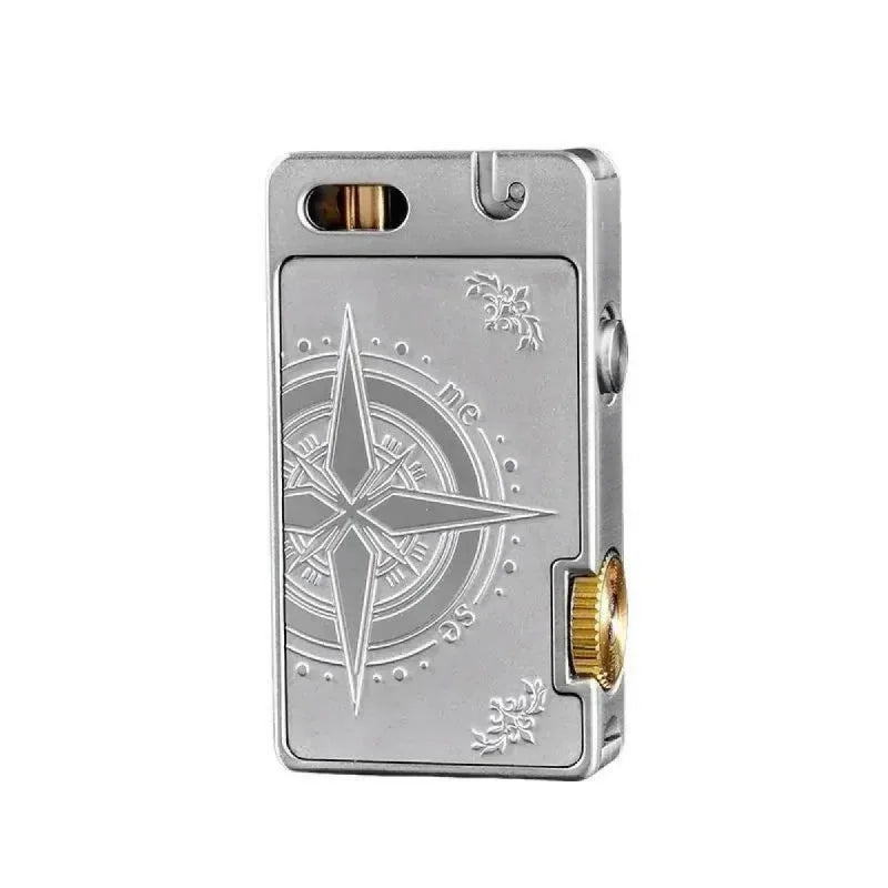 Cool Novelty Lighter, Vintage Rare Lighters, Catapult Fire Starter, Metal Material, For Male Smokers Unusual Gifts （No Fuel）
