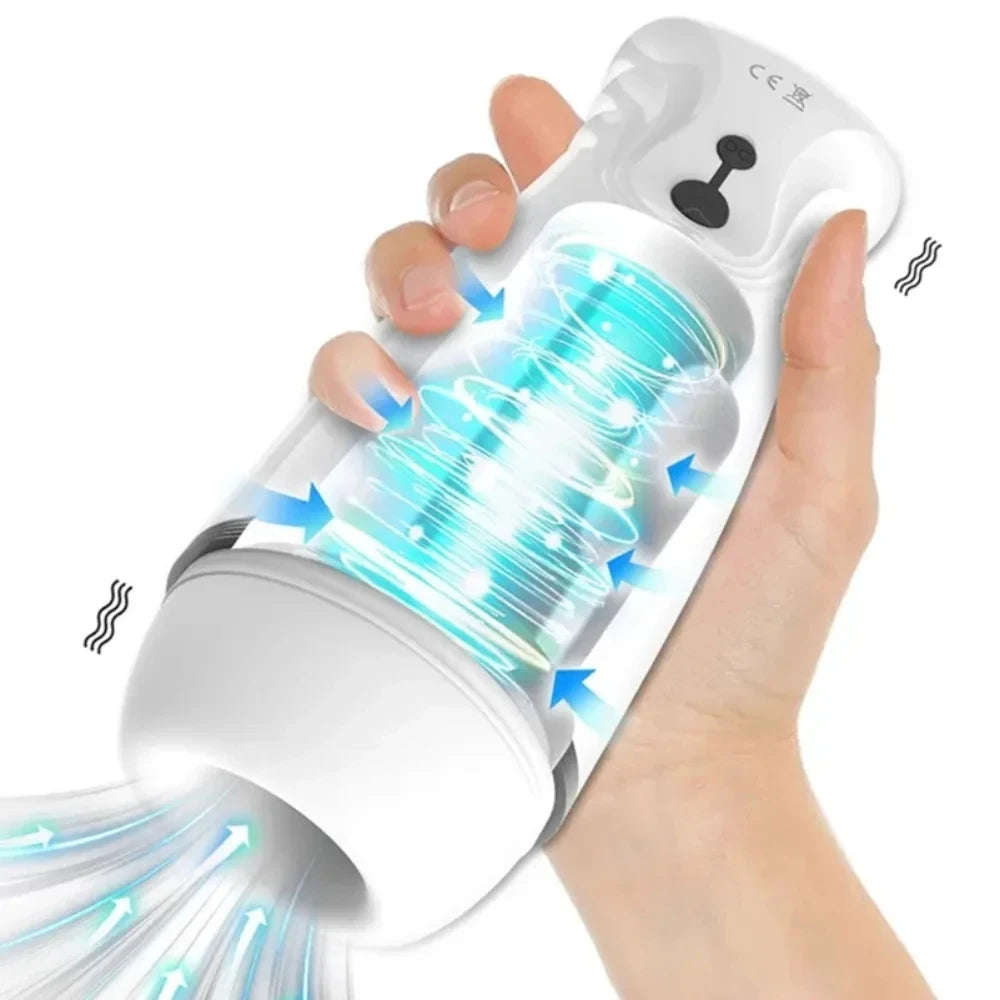 Sex Toys for Men Automatic Male Masturbator Cup Blowjob Sucking Sex Machine Suction Blowjob Vagina Masturbation Adult Supplies