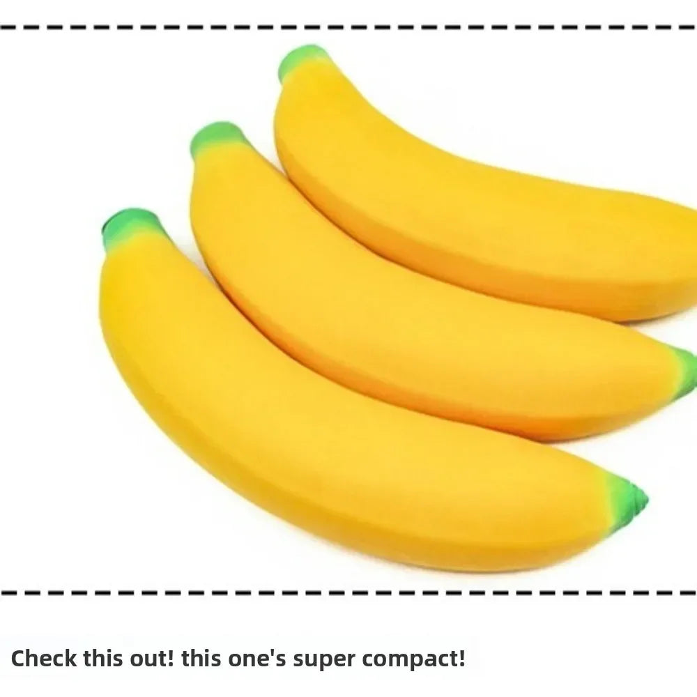 Simulated Banana Squishy Toy Slow Rising Stress Ball Novelty Sensory Fidget Anxiety Relief Squeeze