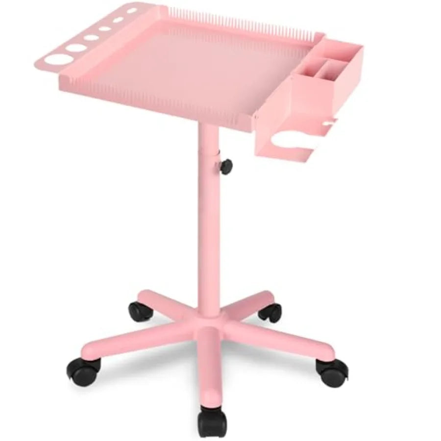 Salon TrayHairstylist Trays on Wheels Hair Color Tray for Salon or Home Use