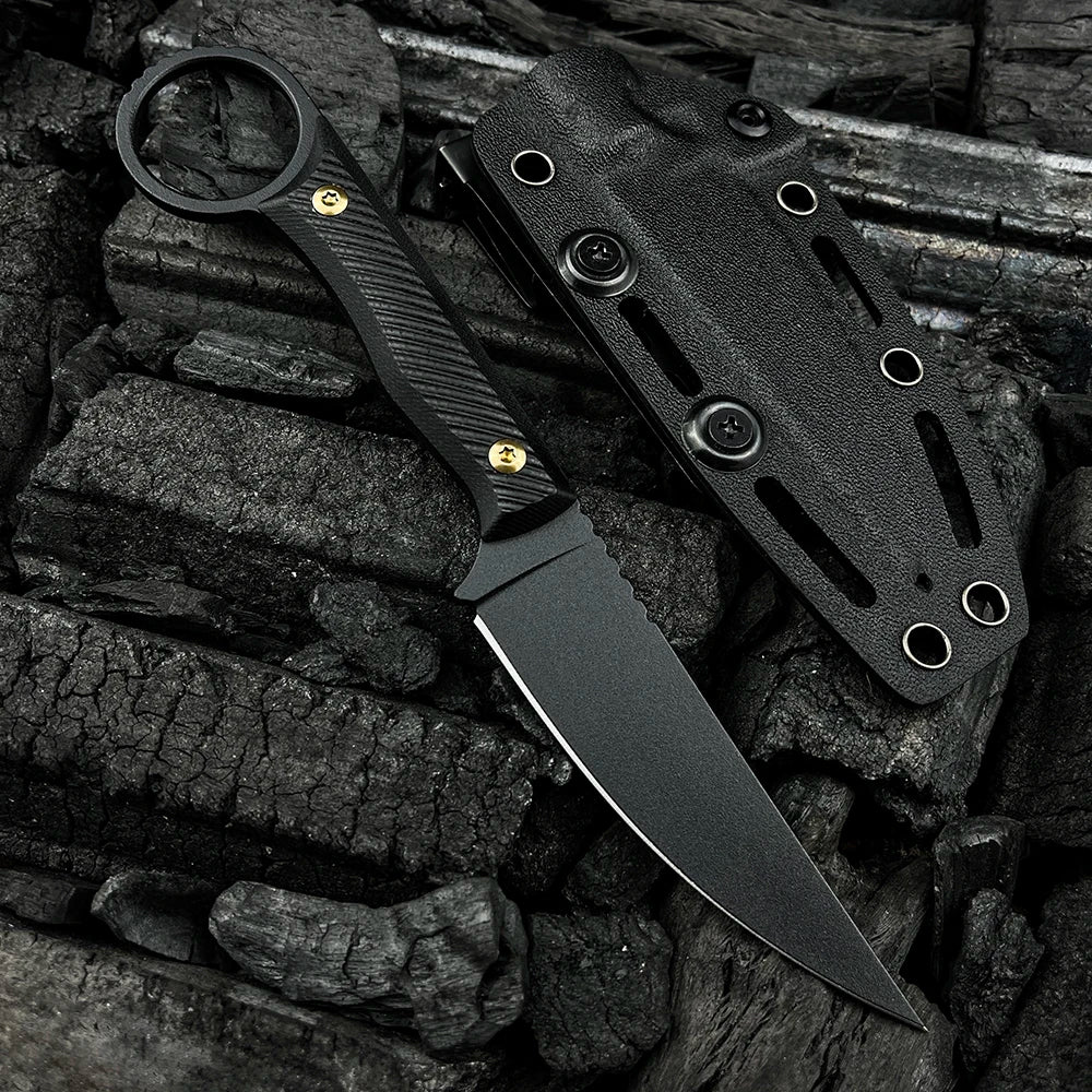 MKC WARGOAT Fixed Blade Knife Magnacut Stainless Steel blade G-10 Handle tactical knife Outdoor Hunting self defense EDC Knife