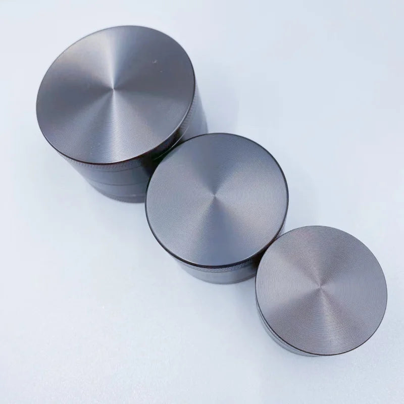 Metal Herb Grinder 4-layer Manual Spice Mortar Mill Pepper Bud Crusher Raw Grass Tobacco Grinder Smoking Cigarette Accessories