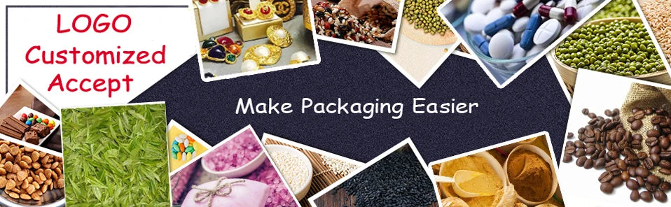 50pcs Matte Black White Heat Sealable Plastic Flat Mouth Ziplock Packaging Bag Smell Proof Aluminum Foil Mylar Ziplock Bags