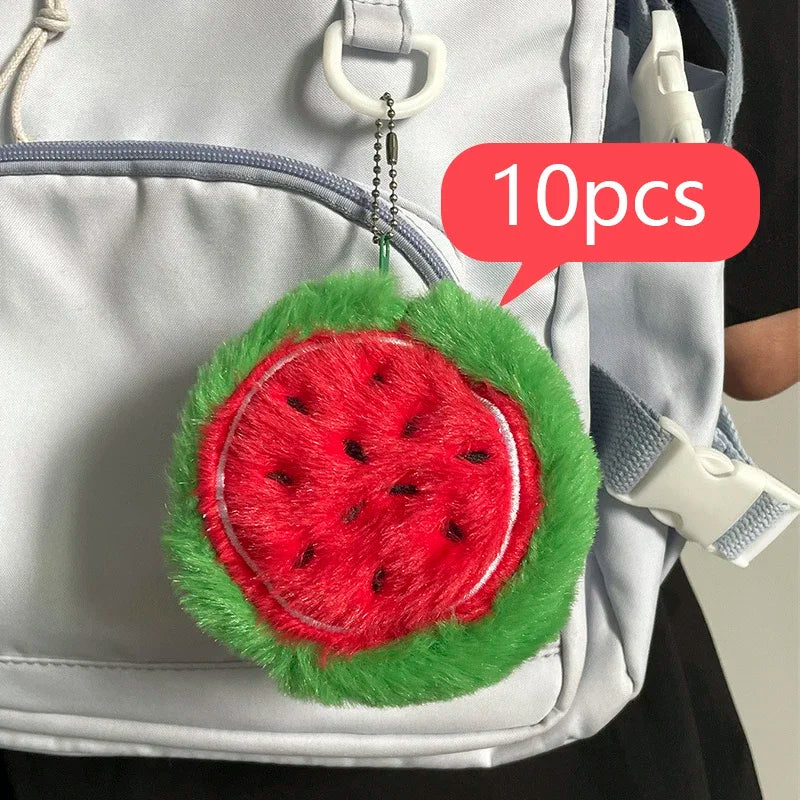 1pcs Cute Fruit Coin Purse, Orange Money Bag, Watermelon Coin Bag, Strawberry Storage Bag, Girl's Small Purse, Girlfriend Gift