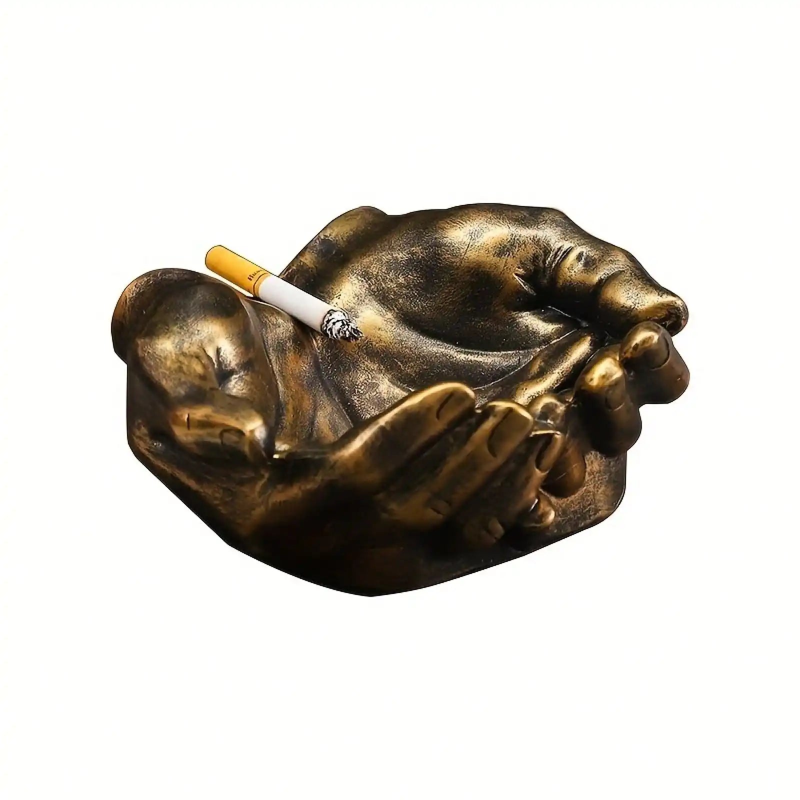 1pc Creative Handheld Ashtray, Personalized And High-End Ashtray For Home Living Room, Office Desktop Decoration