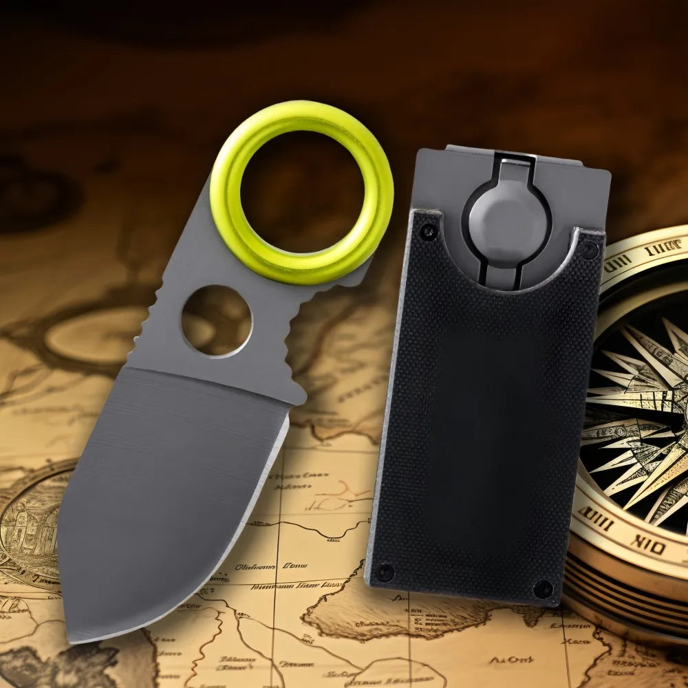 Mini Money Clip Knife Practical Carving Knife Made of 5CR15MOV Material Portable Water-based Fruit EDC Carry-on Tool Knife